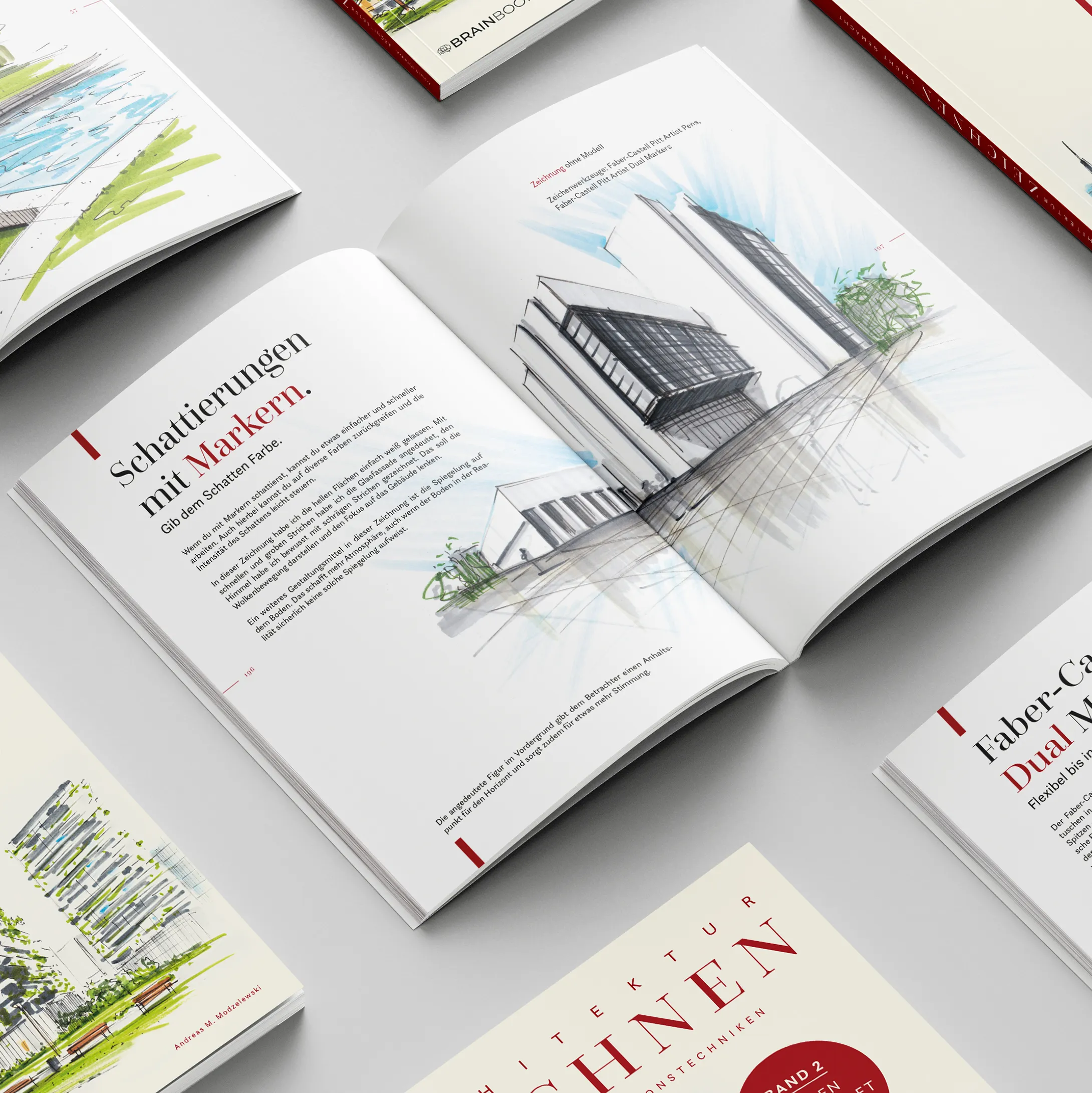 Architektur zeichnen leicht gemacht: Kolorationstechniken. - Image 5